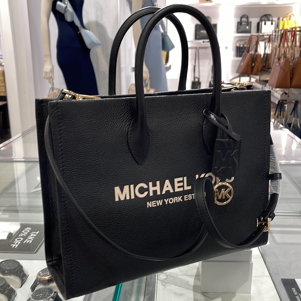 Michael Kors Medium Mirella 35s2g7zt7l Tote Bag B… - image 1